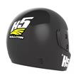 CASCO HALCON H5 INTEGRAL NEGRO TALLE XL