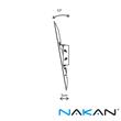 SOPORTE NAKAN SPL-495I BASCULANTE DE  32\" A 60\"