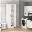 ESCOBERO MOSCONI MUEBLE ORGANIZADOR DE LIMPIEZA 180 CM 2 PUERTAS 10162 COLOR BLANCO
