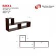 MUEBLE RACK TV LED MOSCONI MÓDULO L COMBINABLE LIVING 81015 COLOR VENEZIA
