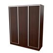 PLACARD 3 PUERTAS CORREDIZAS 180 CM PREMIUM MOSCONI 56395 COLOR WENGUE
