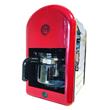 CAFETERA MASTERCHEF HFC5001 SEMI AUTOMATICA 12 POCILLOS FILTRO PERMANENTE 1000 W ROJA