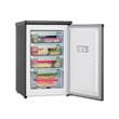FREEZER VONDOM FR55 85 LTS VERTICAL BAJO MESADA 4 ESTANTES ACERO INOX