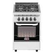 COCINA USMAN WIN COMPACT 52 CM AC INOX REJILLA FUNDICION VIDRIO MULTIGAS