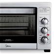 HORNO ELECTRICO MIDEA TO-M340SAR1 40 LTS GRILL CONVECCION TIMER PLATA
