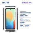 CELULAR TECNO SPARK 20C BG7 4 GB RAM 128 GB MEMORIA NEGRO
