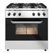 COCINA SAHO KUMA 18069 820 5 HORNALLAS PUERTA VIDRIO FUNDICION ACERO INOX
