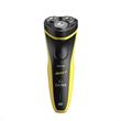 AFEITADORA GAMA GSH700 SPORT 3 CABEZALES USB RECARGABLE LAVABLE AMARILLA