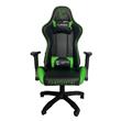 SILLON GAMER AIWA SIC2001 MONENSIS CONSTRICTOR GIRATORIA 180 GRADOS INCLINACIÓN VERDE