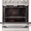 COCINA ELECTRICA KANJI BLACK KJH-EKXL01V 60 X 50 CM 4 ANAFES HORNO 1500 WTS LUZ ACERO INOX