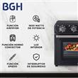 HORNO ELECTRICO BGH BHE30FN24T CON AIRFRYER 30 LTS SPIEDO NEGRO
