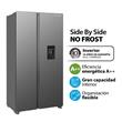 HELADERA KOHINOOR KHSA47NI/9 NO FROST 469 LTS INVERTER CON DISPENSER ACERO INOX