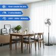 VENTILADOR KANJI KJH-FH1311 DE PIE 18 PULGADAS PALETAS METAL 90 W