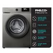 LAVARROPAS PHILCO PHLF8014PI2 FRONTAL 8 KG 1400 RPM INVERTER DIGITAL GRAFITO