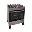 COCINA PEABODY GOURMET 730 5 HORNOLLAS PUERTA VIDRIO ACERO INOXIDABLE