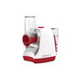 RALLADOR ULTRACOMB GR2600 150 WTS 3 ACCESORIOS FRUTAS QUESO VEGETALES ROJO BLANCO