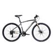 BICICLETA MOUNTAIN BIKE OLMO S-10 STRAAT RODADO TALLE S 29 ALUMINIO 8 VELOCIDADES GRIS Y NARANJA
