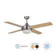 VENTILADOR DE TECHO LILIANA VTHM-314 4 PALAS DE MADERA PLAFÓN DE LUZ 80 W