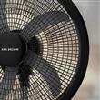 VENTILADOR DE PIE KEN BROWN FE-1870A 18 PULGADAS 5 ASPAS 3 VELOCIDADES NEGRO