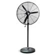VENTILADOR DE PIE INDUSTRIAL KEN BROWN KB-6000 26 PULGADAS 200W ASPAS AVION NEGRO