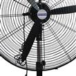 VENTILADOR DE PIE INDUSTRIAL KEN BROWN KB-6000 26 PULGADAS 200W ASPAS AVION NEGRO