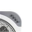 VENTILADOR TURBO KEN BROWN KB-12N 12 PULGADAS GIRATORIO 40W BLANCO GRIS