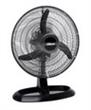 VENTILADOR TURBO 18\" LILIANA VOTR-18 CROMADO ASPAS NEGRAS