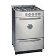 COCINA DOMEC 61811 CXGP 56 CM. AC /INOX PUERTA CIEGA