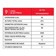 TERMOTANQUE ELECTRICO RHEEM TEPC085ERHK2 85 LTS DE PIE BLANCO