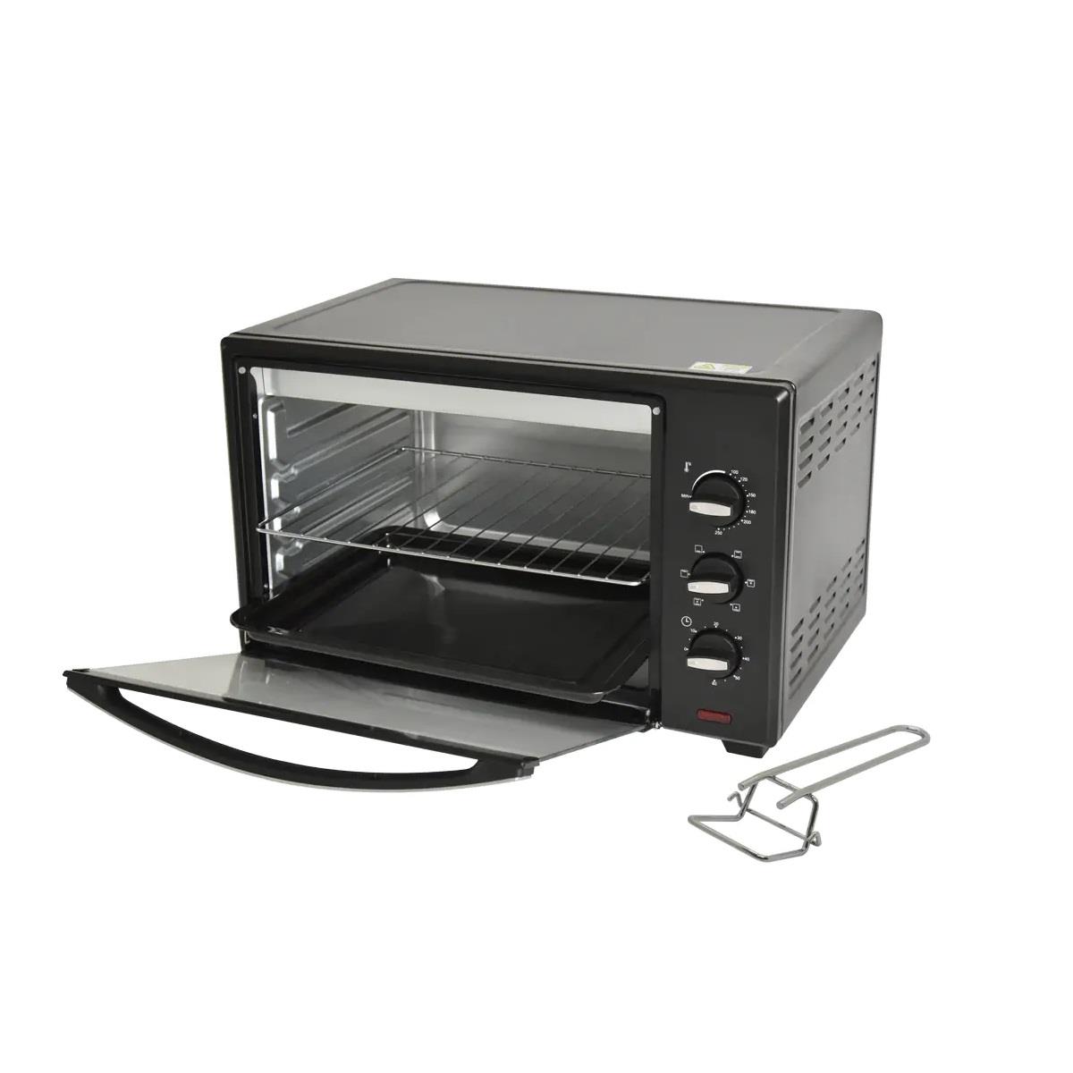 HORNO ELECTRICO CODINI 46CL 2000 WTS 33 LITROS CONVECTOR TIMER NEGRO ...