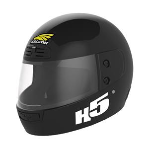 CASCO HALCON H5 INTEGRAL NEGRO TALLE L