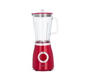 LICUADORA  ATMA LI-8444RDH VASO VIDRIO.500 WTS.ROJA