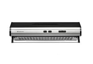 PURIFICADOR TURBOTRONIC 3712 NEGRO/AC.INOX. 60 CM .3 VEL.LUZ