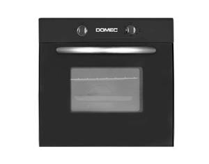 HORNO ELECTRICO DOMEC 60 LITROS 52956 HENG-18 NEGRO/AC. INOX 

