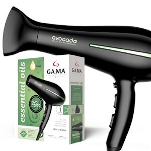 SECADOR DE PELO GA.MA BORA AVOCADO 2300W 2 VELOCIDADES 3 TEMPERATURAS NEGRO VERDE