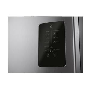 HELADERA WHIRLPOOL WRE85AK NO FROST 573 LTS FREEZER INFERIOR AC INOX
