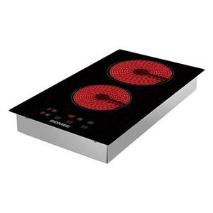 ANAFE DOMEC T02 VITROCERAMICO 2 HORNALLAS TOUCH DE APOYO O EMPOTRAR