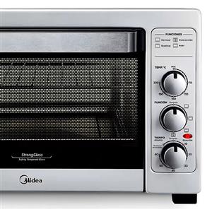 HORNO ELECTRICO MIDEA TO-M340SAR1 40 LTS GRILL CONVECCION TIMER PLATA
