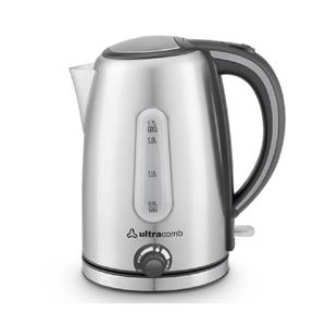 PAVA ELECTRICA ULTRACOMB PE4916 1.7 LTS 2200 WTS TERMOSTATO MATE ACERO INOX
