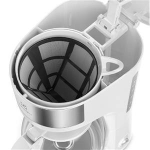 CAFETERA ELECTROLUX ECM21 1.2 LTS JARRA VIDRIO BLANCA ACERO INOX
