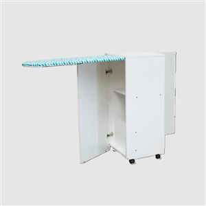 ORGANIZADOR DE PLANCHADO PLATINUM 3081 PLANCHADOR REBATIBLE RODANTE UNA PUERTA BLANCO