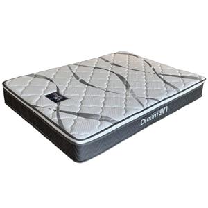 COLCHON EN CAJA + BOX DE MADERA MOSCONI 2 PLAZAS 57097 COLCHON DREAM ON CON BOX BENETHON COLOR TISSA