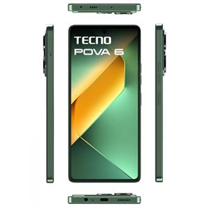 CELULAR TECNO LI7 POVA 6 GAMER 8 GB RAM 256 GB MEMORIA NFC LIBERADO VERDE
