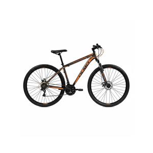 BICICLETA OLMO WISH RODADO 29 CUADRO ALUMINIO 21 VEL FRENO DISCO NARANJA NEGRO