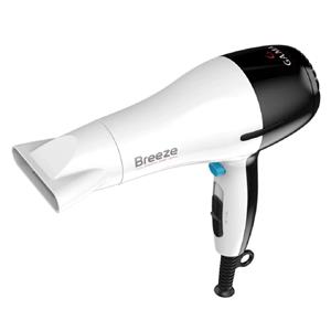 SECADOR DE PELO GAMA BREEZE 2100 WTS TOURMALINE ION 2 VELOCIDADES 2 TEMP NEGRO