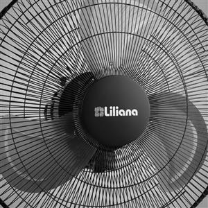 VENTILADOR LILIANA VW20POWR DE PARED METALICO 3 VELOCIDADES CTROL. REMOTO NEGRO