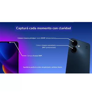 CELULAR QUANTUM BY POSITIVO NFC200 8GB RAM + 4GB RAM VIRTUAL 256 GB ALMACENAMIENTO NEGRO