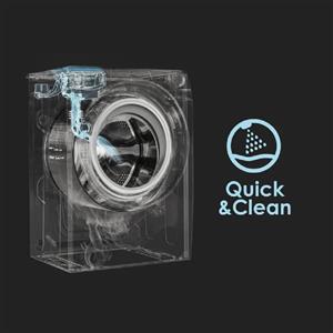 LAVARROPAS CANDY RO151056DWHCR-12 RAPIDO FRONTAL INVERTER WIFI 10.5 KG 1500 RPM SILVER