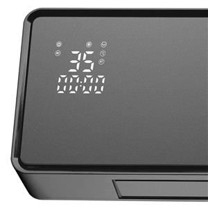 CALOVENTOR SPLIT LILIANA CWD952 PANEL DE VIDRIO DIGITAL CONTROL REMOTO NEGRO