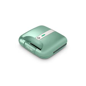 SANDWICHERA YELMO SW-1800V ANTIADHERENTE 700 WTS VERDE